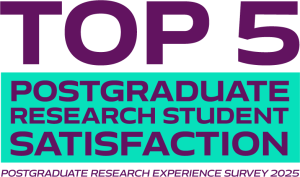 Top 5 postgraduate research student satisfaction 