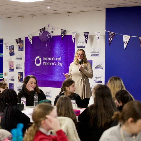 Professor Joanna Wakefield-Scurr at Treasure Your Chest workshop