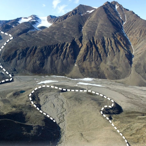 Freya Glacier in Greenland by Mark Smith
