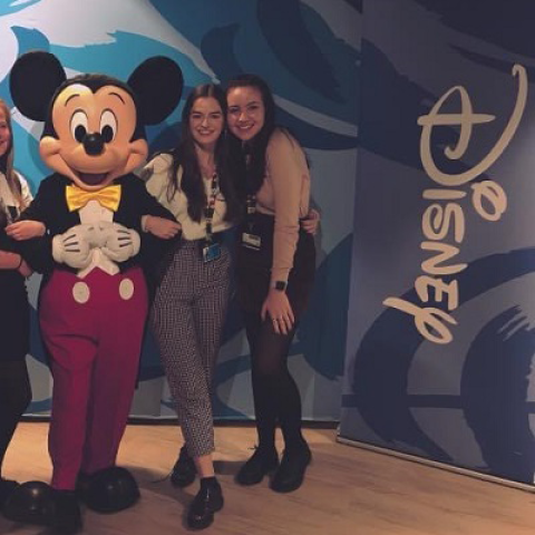 Freya in Disney Land