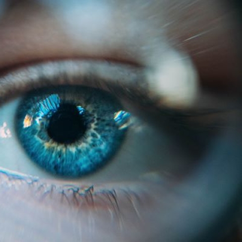 Close up of female eye
