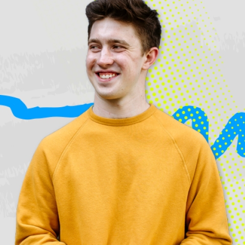 Smiling University of Portsmouth applicant