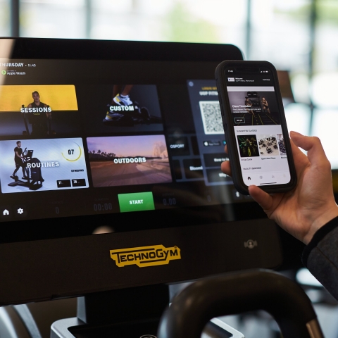 Close up of user scanning QR code with phone
Ravelin Internal Photos