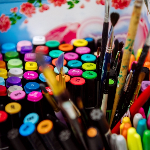 Art material for use in creative industries