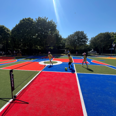 Children playing at PLAYCE