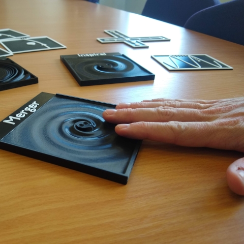 A 3D printed tactile surface 