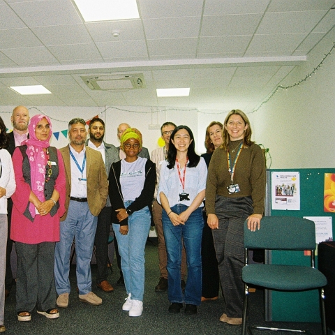 Picture shows attendees at Chaplaincy opening event - Please credit Kearin Green, University of Portsmouth Student.