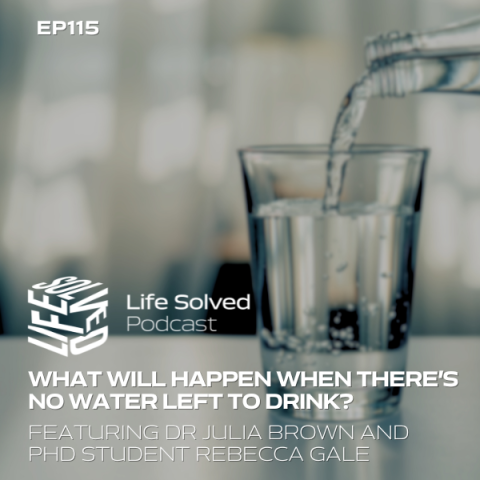 Life Solved What will happen when there’s no water left to drink? graphic
