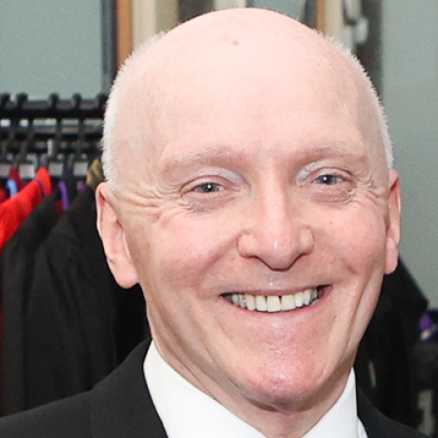 Philip Goff smiling to camera