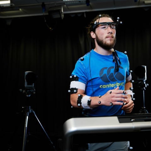 VR treadmill experience