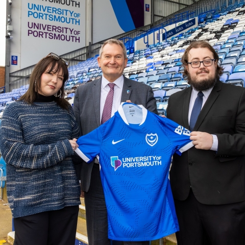 SR01853910. Portsmouth Football Club Scholarship launch. 27.02.2026
