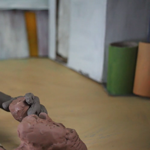 scene from the ‘Art and Gender in South Sudan’ animation