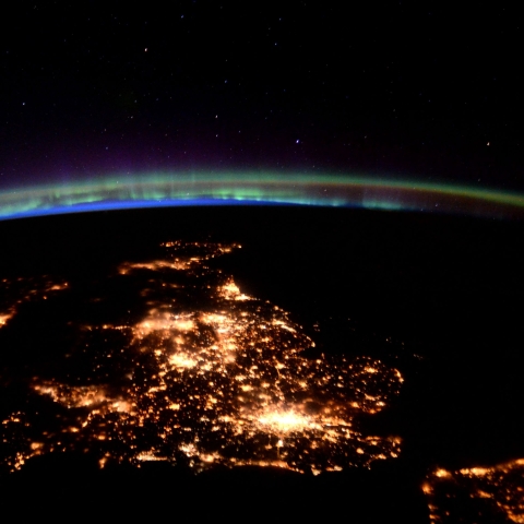 The UK from space