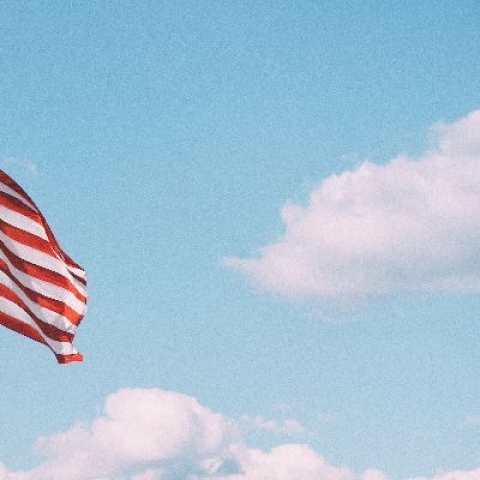 American Flag - Photo by Aaron Burden on Unsplash