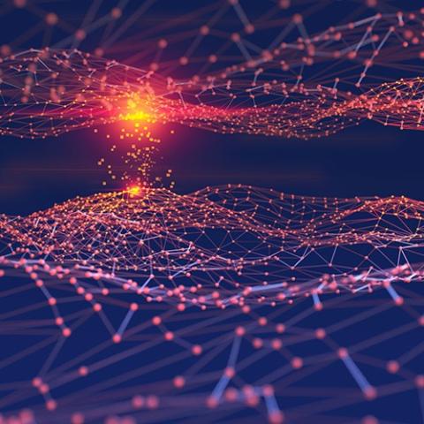 Machine learning node web