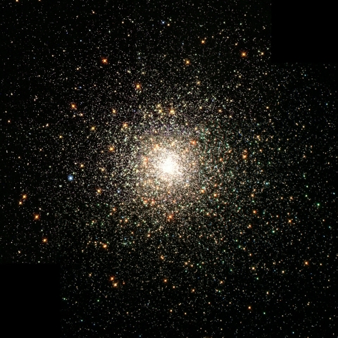 Image of a star in outer space