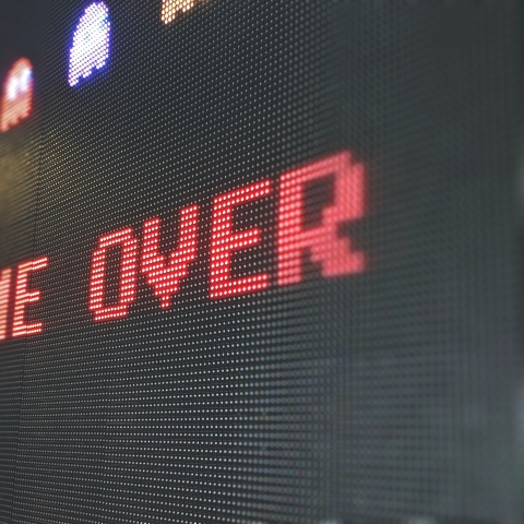 Picture of Game Over text - Photo by Sigmund on Unsplash