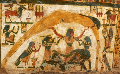 The Milky Way and the Ancient Egyptian Goddess of the Sky