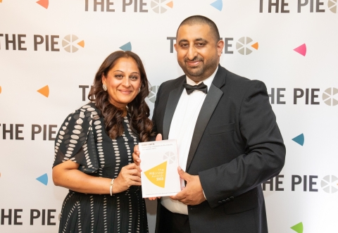 Bobby Mehta with his wife Rozina