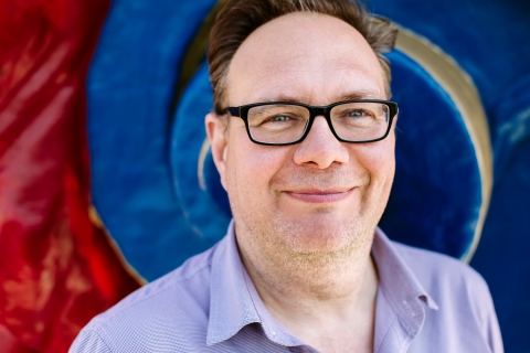 Professor Steve Fletcher smiling