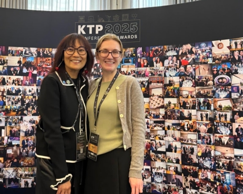 A photo of Sandra Johnson and Ashley Foskett