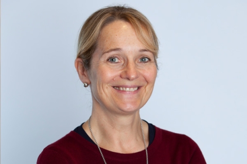 Headshot of Naomi Climer smiling to camera