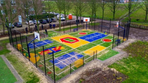 Example of a PLAYCE playground built in the Netherlands
