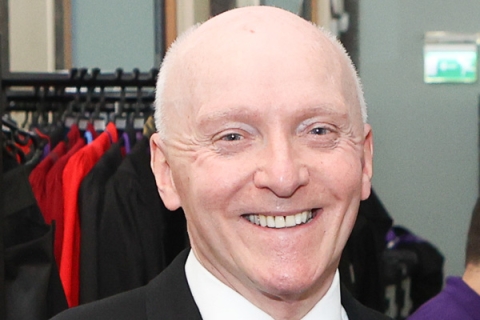 Philip Goff smiling to camera