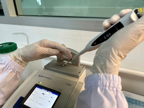 hydroguinine in the lab