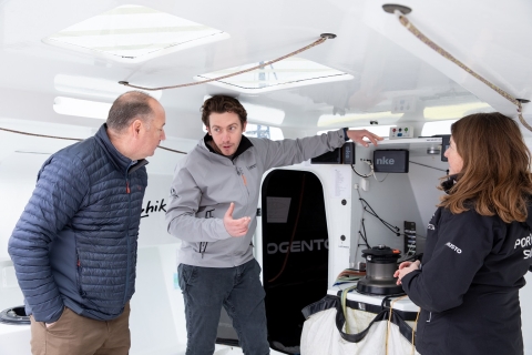 The Team Gentoo sailing team