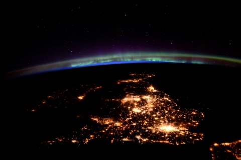 The UK from space