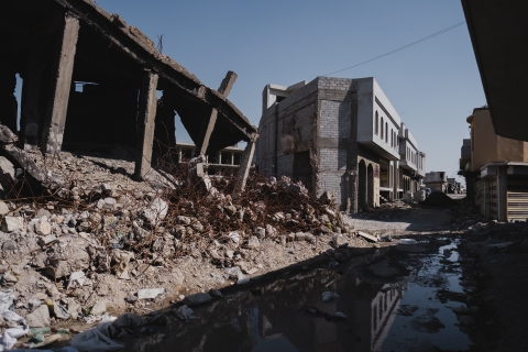 City in ruins after war - Photo by Levi Meir Clancy on Unsplash