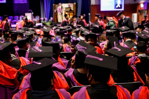 Graduation Behind The Scenes
For Web and Internal UoP Use Only