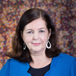 Honorary Graduate Dorothy Byrne smiling