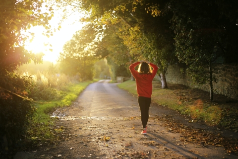 Walking in nature - Photo by Emma Simpson on Unsplash