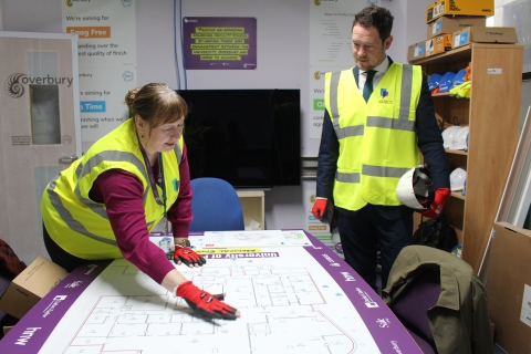 Stephen Morgan and Ruth Pearson