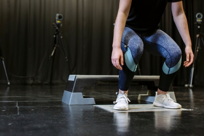  Person doing plyometric movements