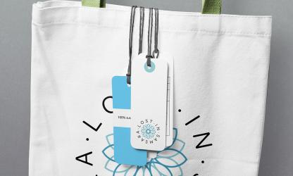 Lora branding for Lost in Samsara