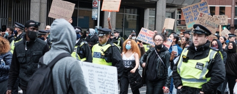 Black Lives Matter Protest. BSc (Hons) Sociology with Criminology.