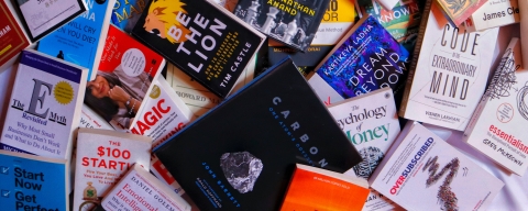 A collection of books