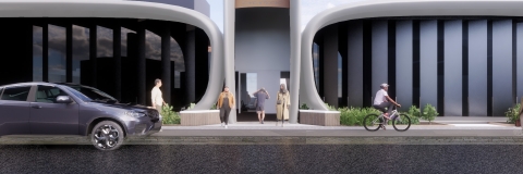 Architect's render of Civil Engineering Lab