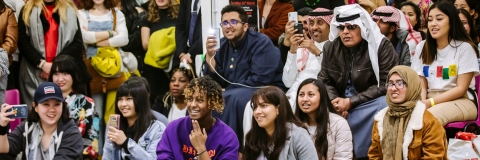 Group of students at Festival of Cultures 2019