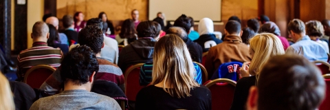 Training lecture audience