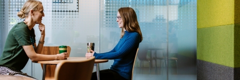 Innovation Connect meeting in Technopole coffee shop