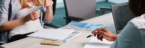people sitting around a table