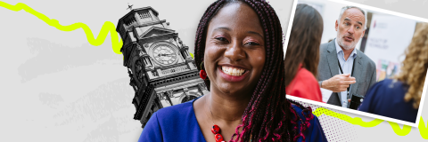 Lecturer taking teacher training