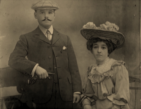 Clara and James Sillence © Portsmouth Royal Dockyard Historical Trust