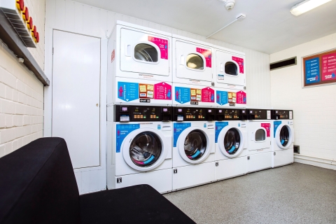 The laundrette Bateson student halls