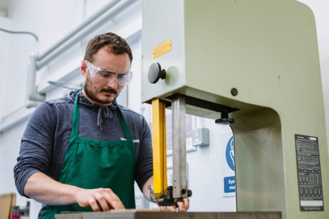 Technology Facilities, Sawing Workshop; 31st May 2019