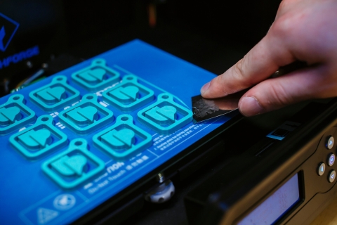 3d printed logos, Technology Facilities; 31st May 2019